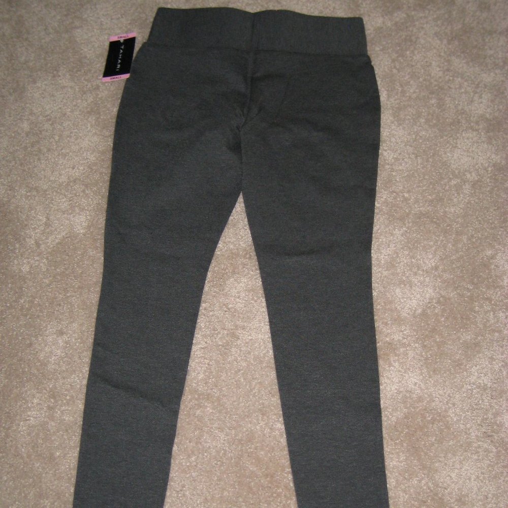 Tahari Grey Stretch Pants